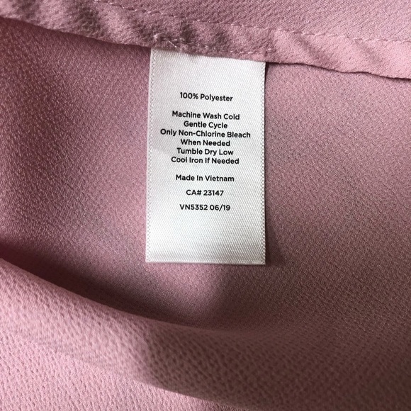 Talbots Blouse Knot Front 3/4 Sleeve Size 8 NWT - Picture 6 of 6